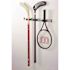 Toolflex Original 20" Wall-Mounted Tool Organizer-3 Adjustable Holders Black