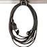 Toolflex One Cord Holder Black