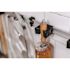 Toolflex One 37" Tool Organizer With 5 Universal Holders Black