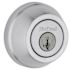Kwikset Gatelatch Featuring Smartkey, Keyed Both Sides, Satin Chrome