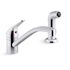 Kohler Jolt Single-Handle Kitchen Sink Faucet With Side Sprayer