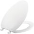 Bemis Elongated Plastic Toilet Seat In White Case Of 10