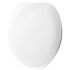 Bemis Elongated Plastic Toilet Seat In White Case Of 10