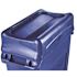 Rubbermaid Commercial Slim Jim Blue Swing Trash Can Lid Package Of 4