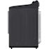 Lg 7.3-Cu. Ft. Ultra Large Capacity Smart Electric Dryer In Platinum Black