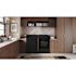 Lg 7.3-Cu. Ft. Ultra Large Capacity Smart Electric Dryer In Platinum Black