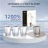 Mizudo Megaflo 1000 Gpd 9-Stage Reverse Osmosis Filtration-Smart LED Faucet