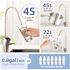 Mizudo Megaflo 1000 Gpd 9-Stage Reverse Osmosis Filtration-Smart LED Faucet