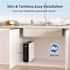 Mizudo Megaflo 1000 Gpd 9-Stage Reverse Osmosis Filtration-Smart LED Faucet