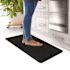 Floortex Doortex Black Foam PVC Anti-Fatigue Mat 20"x32"