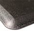 Floortex Doortex Black Foam PVC Anti-Fatigue Mat 24"x71"