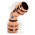 Mueller Streamline 3/8 OD ACR Pxp Lr 45 Ell Package Of 5