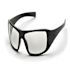 Pyramex Goliath Safety Glasses-Black Frame-Clear H2x Anti-Fog Lens