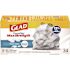 Forceflex Maxstrength Tall Kitchen Drawstring Trash Bags, 13 Gal, Fresh Clean Scent, 24 X 28, White, 34/Box, 6 Boxes/Carton