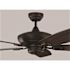 Generation Lighting Colony Max 52 In Outdoor Ceiling Fan (Roman Bronze)