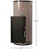Rheem Commercial Heavy Duty 120 Gal. Tall 3-Year 208v 36kw 3-Phase Electric Tank Water Heater With Surface Thermostat