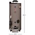 Rheem Commercial Universal Heavy Duty 100 Gal. Tall 3-Year 270k BTU Ultra Low NOx Natural Gas Tank Water Heater