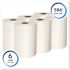 Scott Slimroll Hard Roll Towels With Abrbncy Pckt 580/roll, Carton Of 6