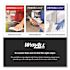 Wypall X80 Cloths, Hydroknit, Jumbo Roll, 12 1/2 X 13 2/5, Red, 475 Wipers/roll