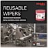 Wypall X80 Cloths, Hydroknit, Jumbo Roll, 12 1/2 X 13 2/5, Red, 475 Wipers/roll