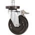 Alera Optional Casters For Wire Shelving, 600 Lbs./caster, Gray Box Of 4