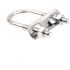 Generic U-Bolts, Round Bend, Zc Sl, Package Of 10.