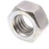 Generic Finished Hex Nuts, -18, A563 Grade A Zc Stl,package Of 100