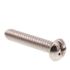 Generic #10-24 X 1" Machine Screws, Round Head Phillips/combo, Stainless, Package Of 25