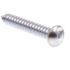 Generic Sheet Metal Screws, One-Way, Round Hd, #14,Zinc, Package Of 75