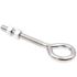 Generic Eye Bolts With Nuts,zinc, Package Of 20
