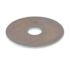 Generic Fender Washers, 1/4 In X 1-1/4 In Od, Zc Sl, Package Of 25