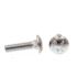 Generic Carriage Bolts, -20 X 1 In., A307 Grade A Zc Stl,package Of 100