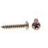 Generic Sheet Metal Screws, #6 X 3/4in, Gr 18-8 Ss, Package Of 25.