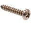 Generic Sheet Metal Screws, #6 X 3/4in, Gr 18-8 Ss, Package Of 25.