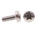 Generic M4-0.7 X 10mm Machine Screw, Pan Head, Phillips, Stainless Steel, Package Of 10