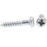 Generic #6 X 3/4" Wood Screws, Round Head, Phillips Drive, Zinc, Package Of 50