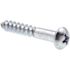 Generic #10 X 1-1/4" Wood Screws, Round Head, Phillips Drive, Zinc, Package Of 50