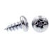 Generic Sheet Metal Screws, #4 X 1/4in, Zc Steel, Package Of 50