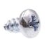 Generic Sheet Metal Screws, #4 X 1/4in, Zc Steel, Package Of 50