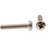 Generic M8-1.25 X 45mm Machine Screw, Pan Head, Phillips, Stainless Steel, Package Of 10