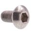 Generic Scs, Button Hd, Hx Dr, #10-32 X 3/8 In, Grade 18-8 Ss,package Of 10.