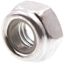 Generic Nylon Insert Lock Nuts, Class 8 , Zinc, Package Of 25