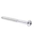 Generic #12 X 2-1/2" Wood Screws, Flat Head, Phillips Drive, Zinc, Package Of 25