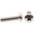 Generic Machine Screws, Pan Hd, Phillips Dr, -28 1 In, Ss, Package Of 10.
