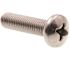 Generic Machine Screws, Pan Hd, Phillips Dr, -28 1 In, Ss, Package Of 10.