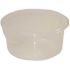 Rubbermaid Commercial 2 Qt Clear Round Polylne Food Strge Containr Package Of 12