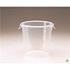 Rubbermaid Commercial 4 Qt Clear Round Polylne Food Strge Containr Package Of 12