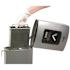 Rubbermaid Commercial Metropolitan Smoker's Tower Black Cigarette Receptacle