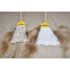 Rubbermaid Commercial Disposable Mop, Nonwoven Fiber, #24, 5 Headband, White