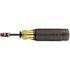 Klein Tools 14-In-1 Hvac Adjustable Length Impact Screwdriver With Flip Socket